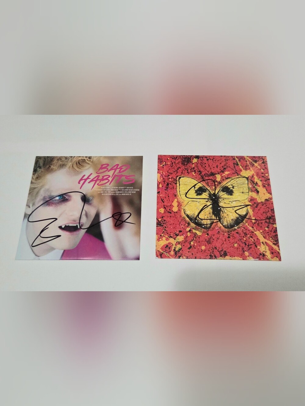 Ed Sheeran Signed Singles